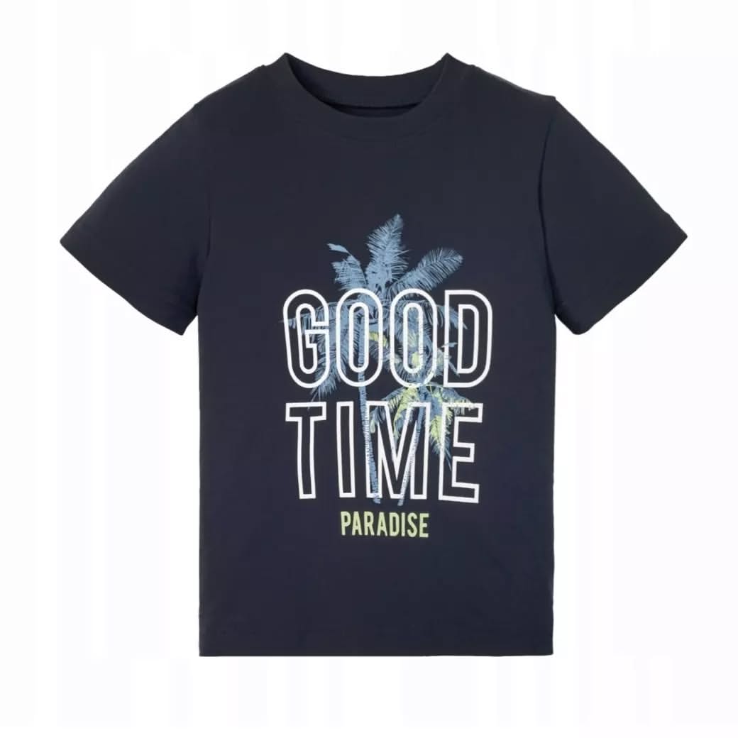 تی شرت پسرانه طرح GOOD TIME برند لوپیلو