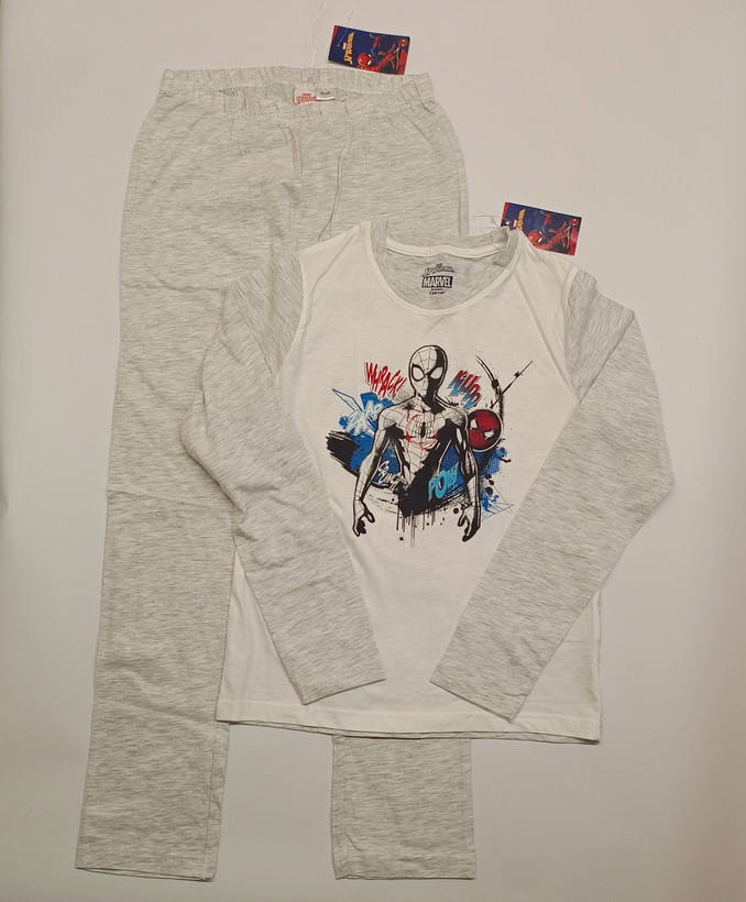 ست بلوز و شلوار راحتی پسرانه طرح اسپایدرمن (marvel)